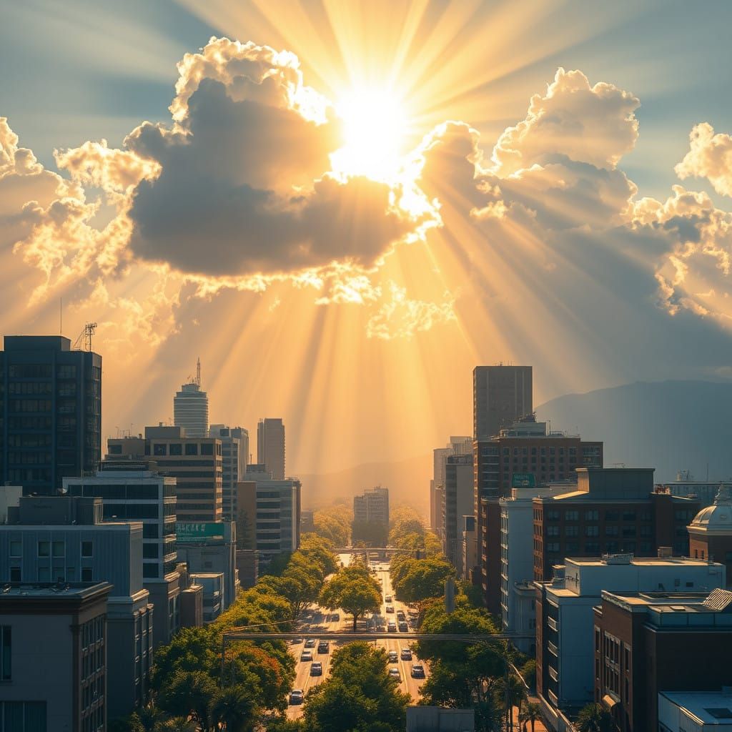 Cities of the World in Dreamy Morning Light
