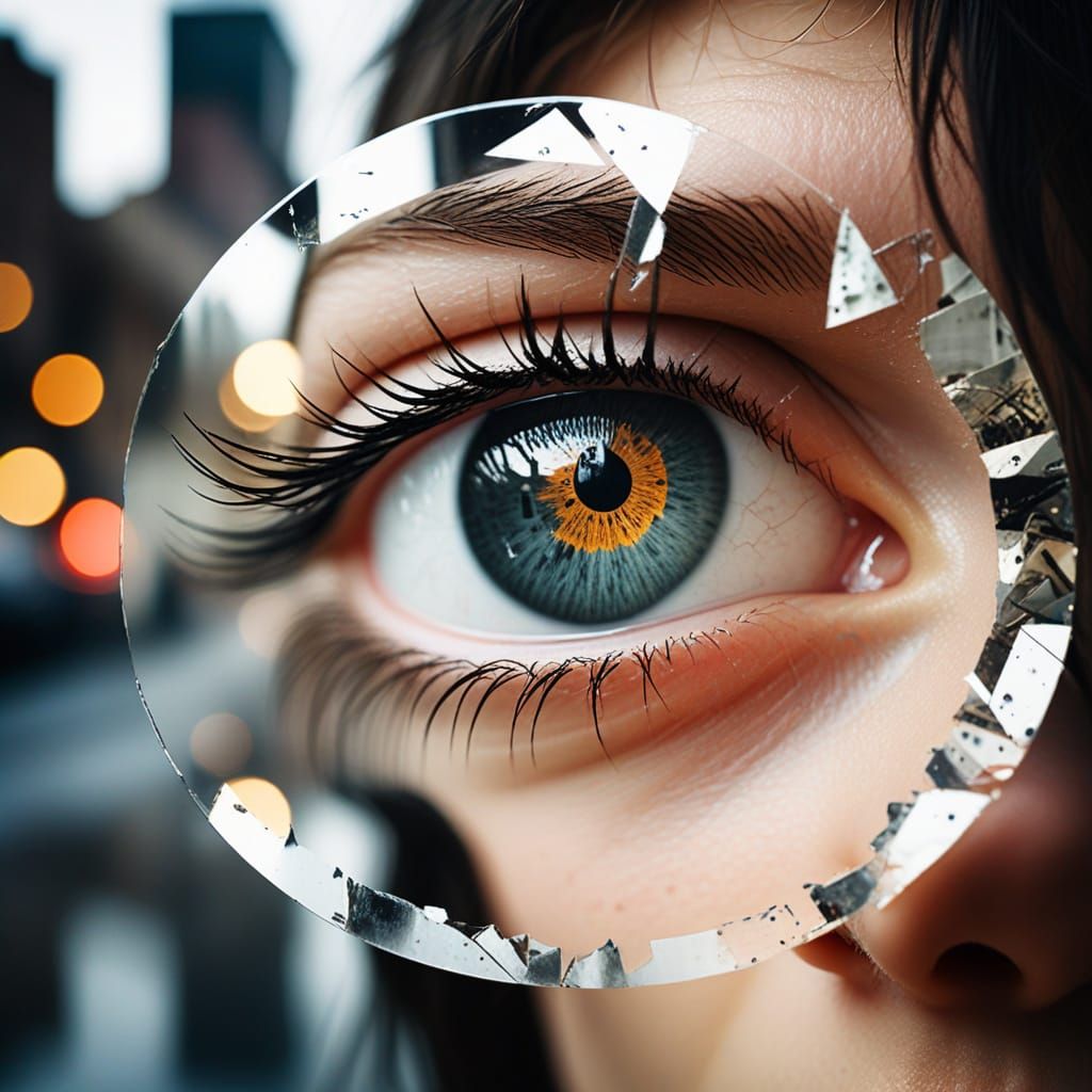 Eye in the City, Urban Mystery in a Fragmented Reflection