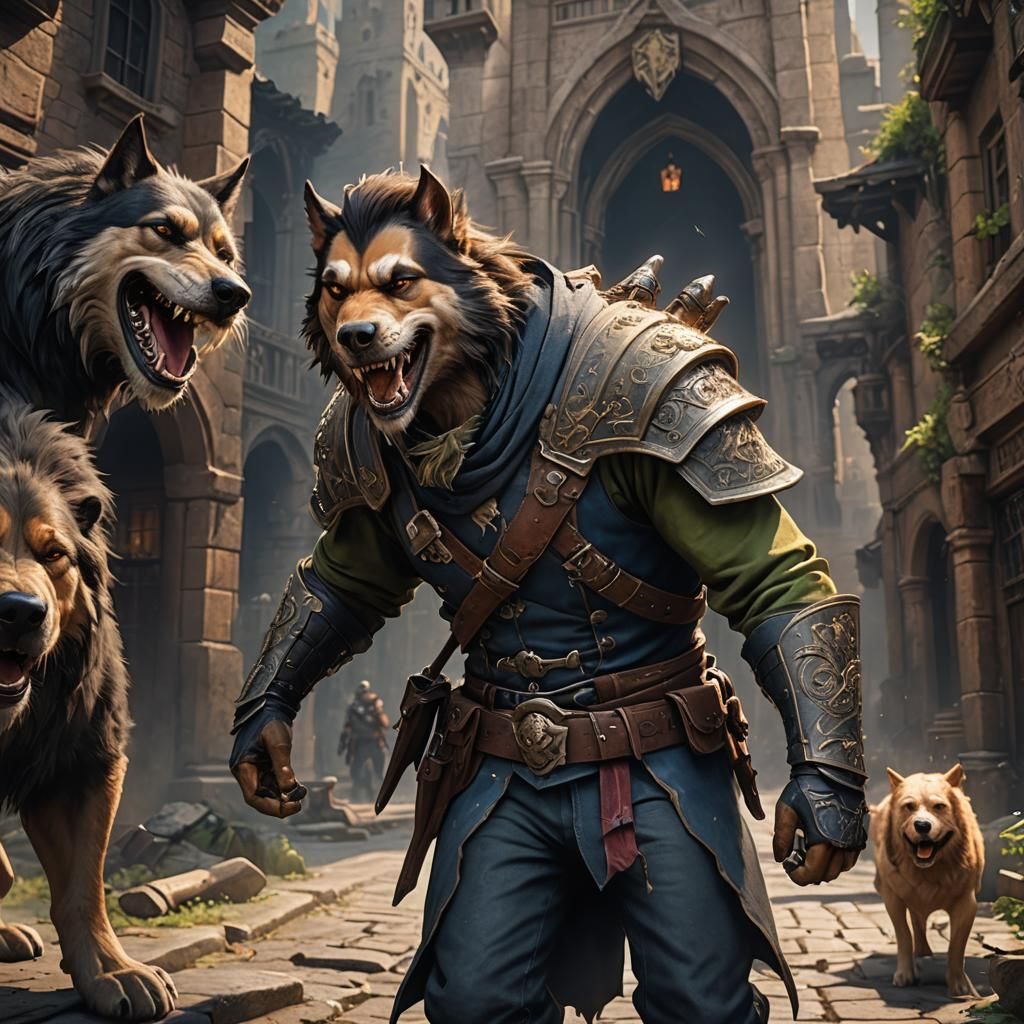 Who let the dogs out