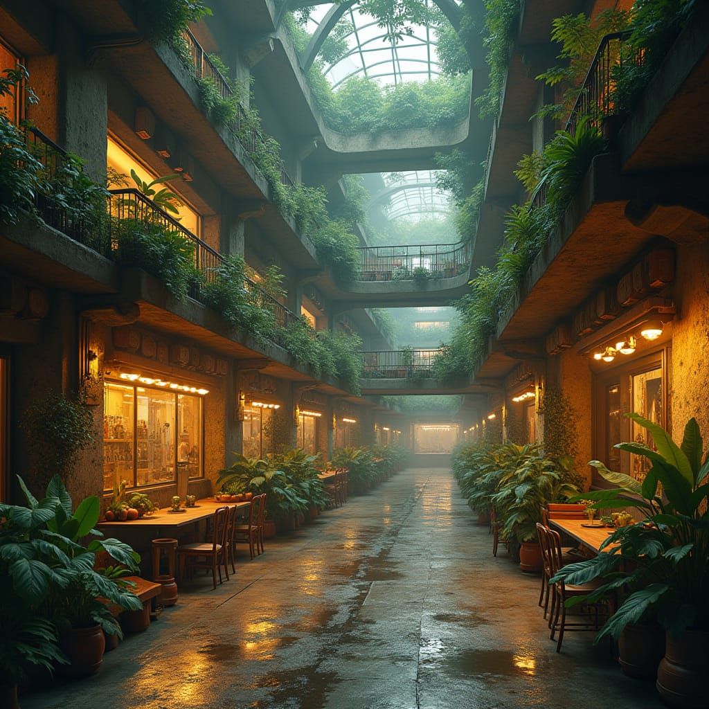 Post-Apocalyptic Mall: A Survival Community