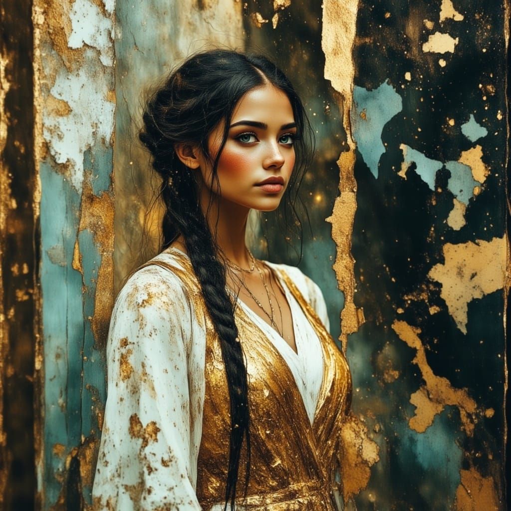 Warrior Goddess Kelly Rowland in Ancient Temple