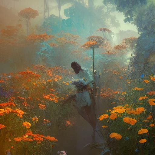 Vibrant Sonnenblumen in Triadic Colors