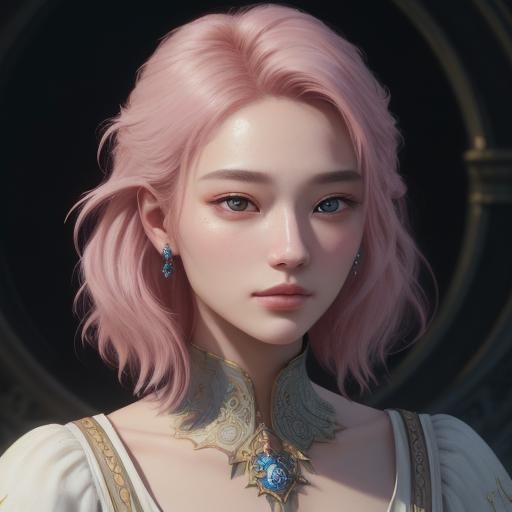 Ethereal Actress in Enchanting Close-Up