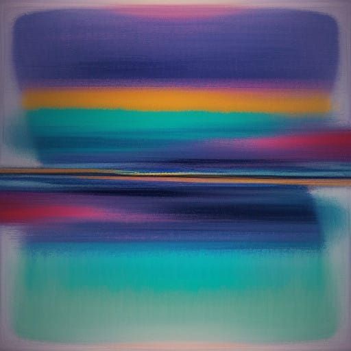 Surreal Abstract Forms in Vibrant Colors and Textures