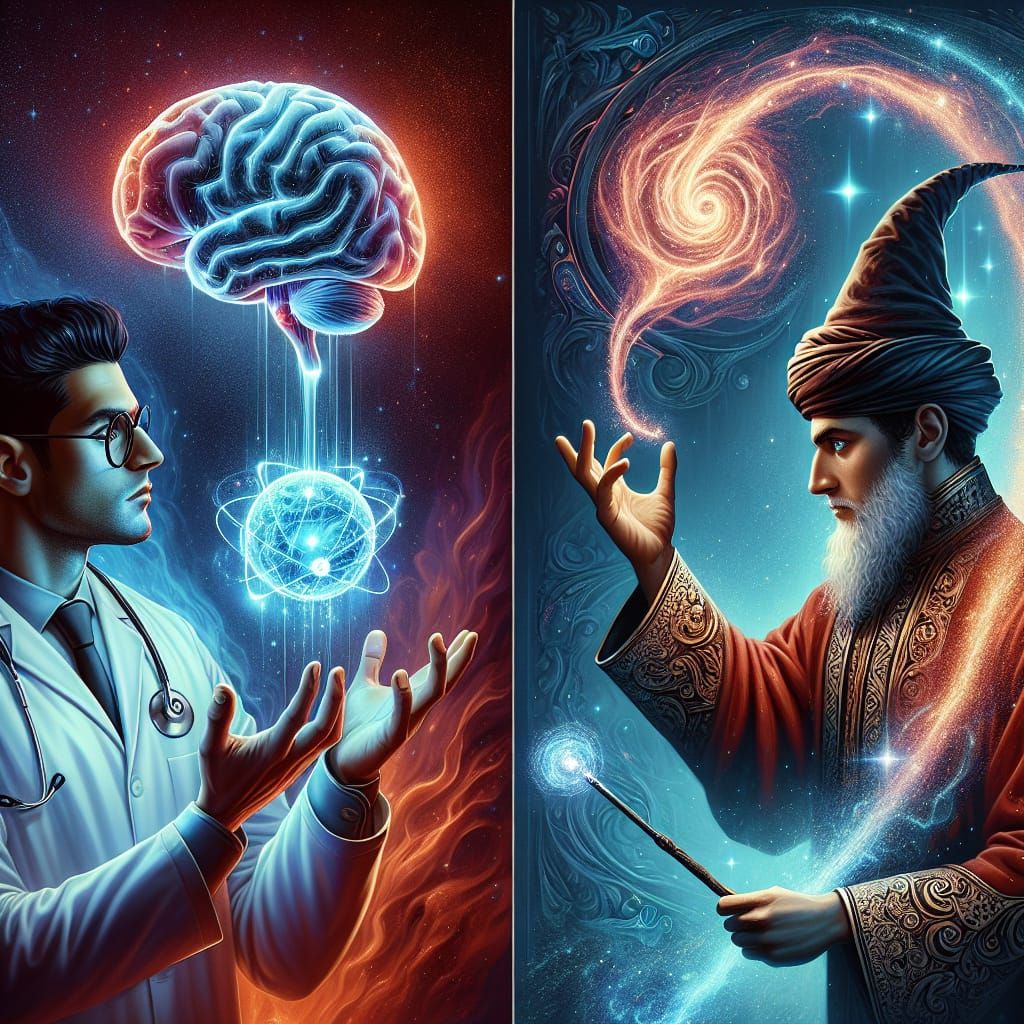 Science Meets Magic in a Futuristic Clash