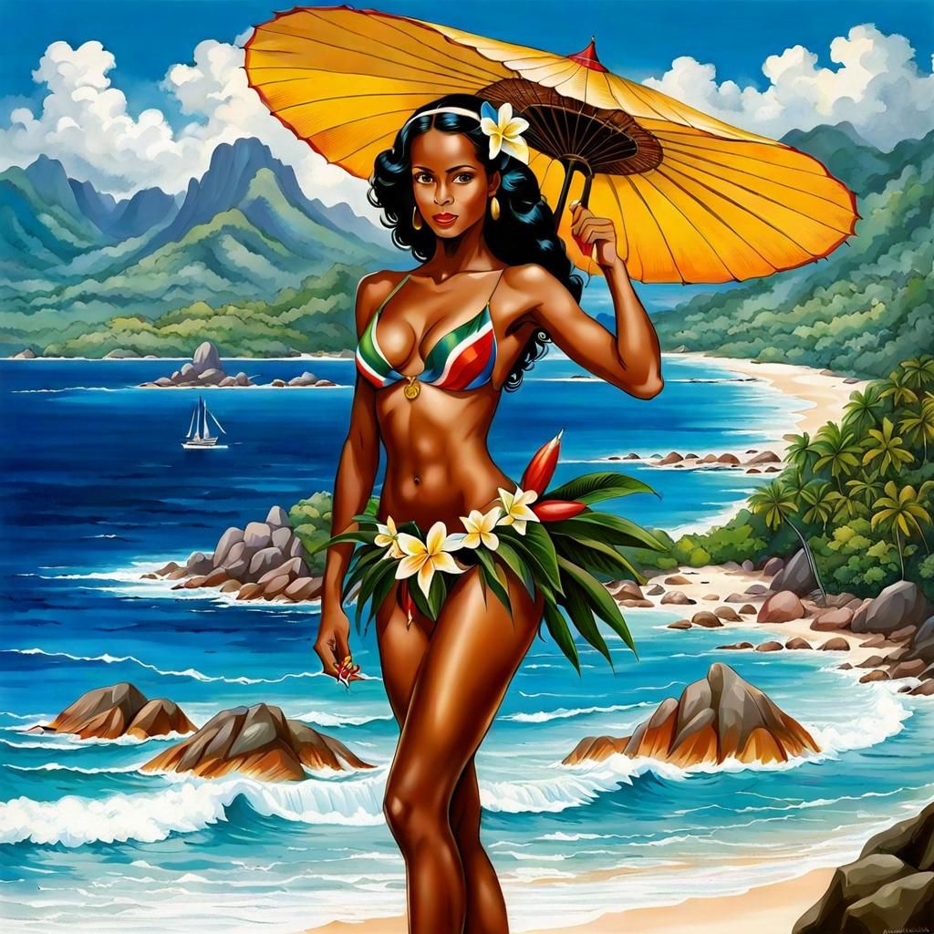 Seychelles as a Woman