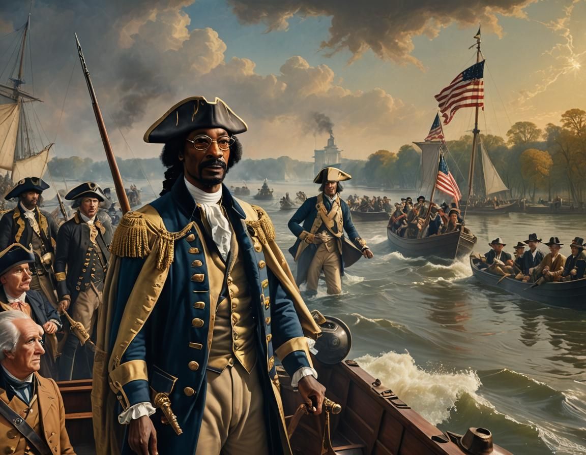 American Icon Reimagined: Snoop Dog as George Washington in ...