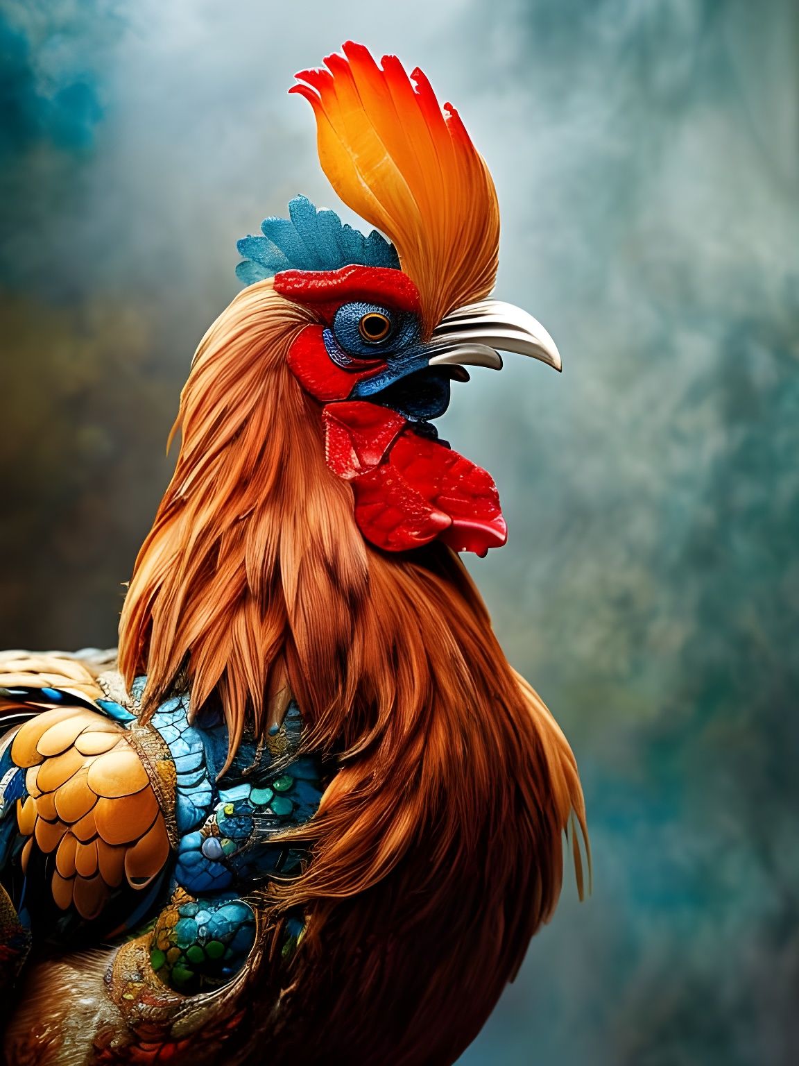 Giant Rooster: A Fantasycore Masterpiece