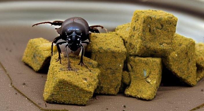 What happens when the friendly and helpful dung beetle meets the wombat?