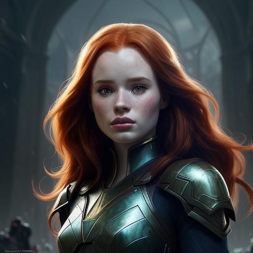 Madelaine Petsch Portrait in Fantasy Setting