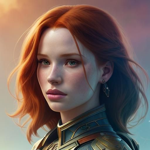 Madelaine Petsch Portrait in Fantasy Setting