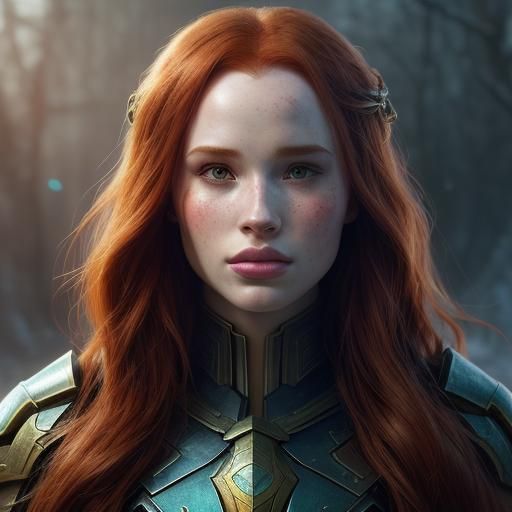 Madelaine Petsch Portrait in Fantasy Setting