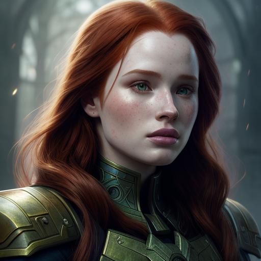 Madelaine Petsch Portrait in Fantasy Setting