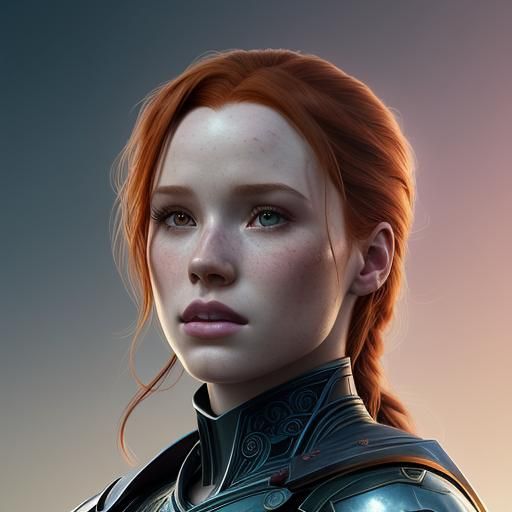 Madelaine Petsch Portrait in a Fantasy Setting