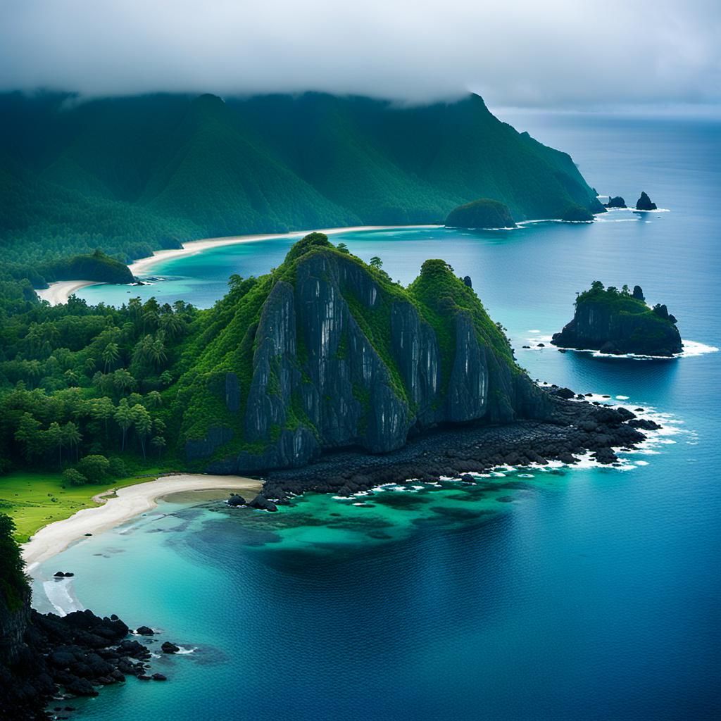 Ethereal Pacific Isle Whispers Forgotten Wisdom