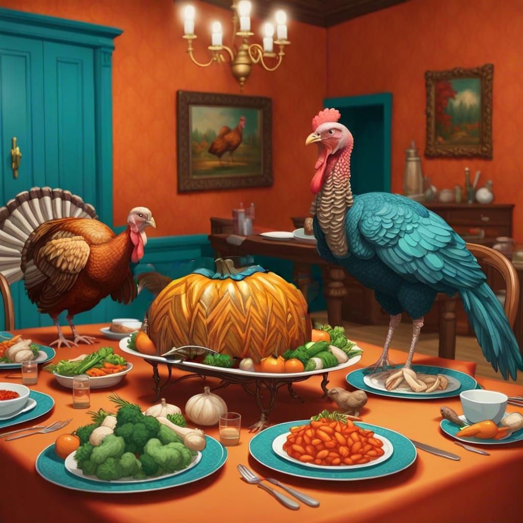 Distorted Glass Pumpkin with Intricate Patterns