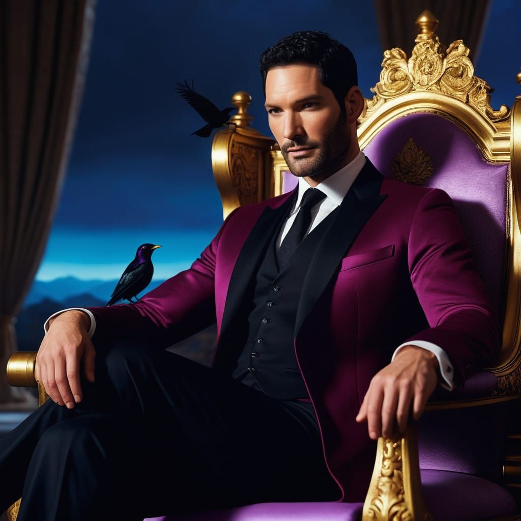 Tom Ellis as Michael Demiurgos, God's Supreme Ruler in Dark...