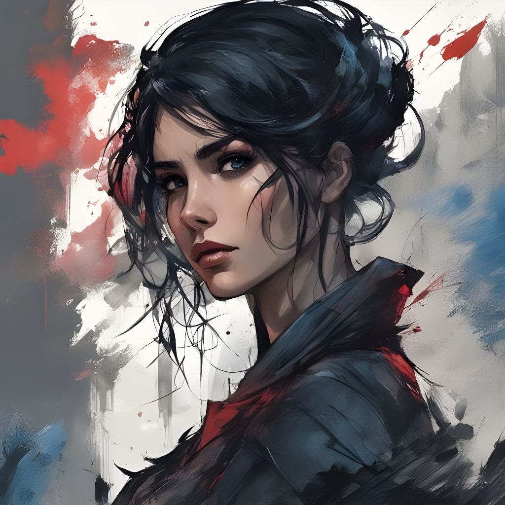 Beautiful 19th Century Woman in Stunning Pose