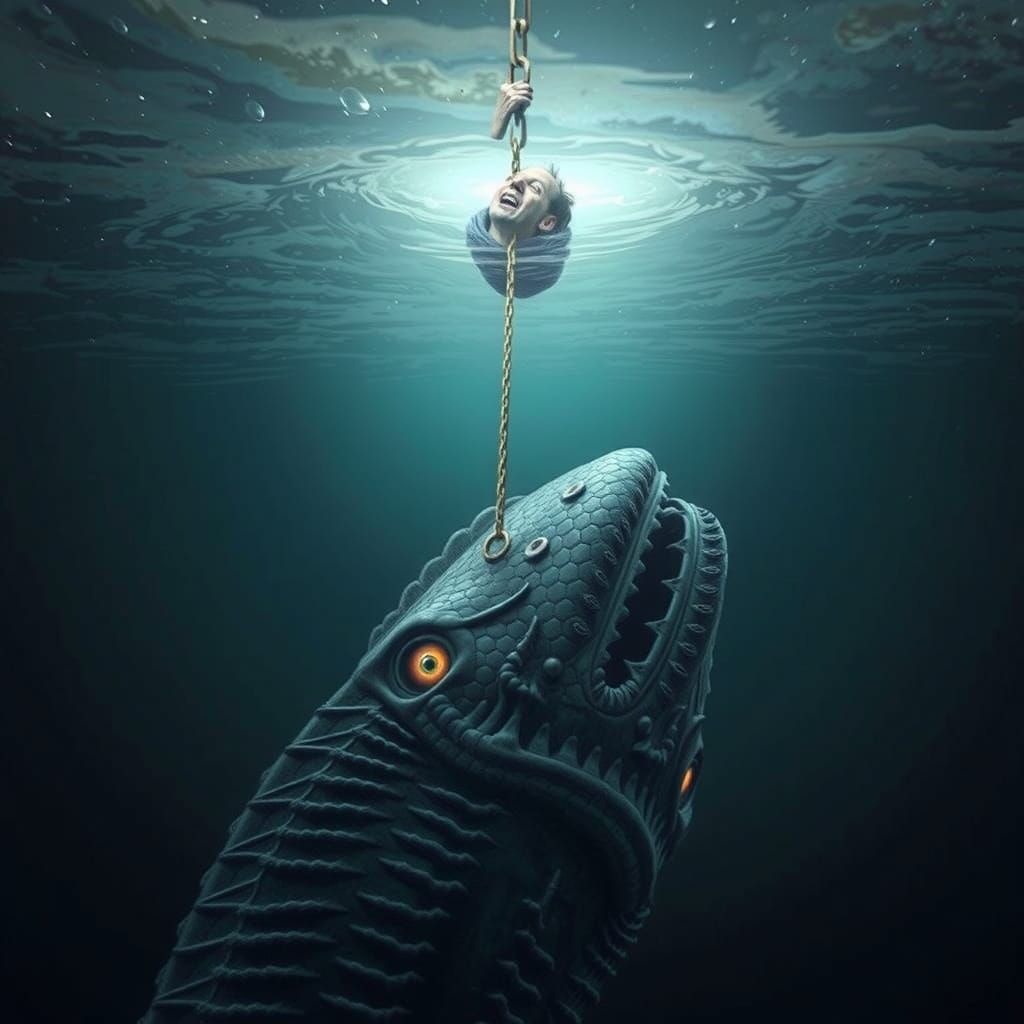 Terror in the Abyss: Diver Encounters a Monstrous Moray Eel ...