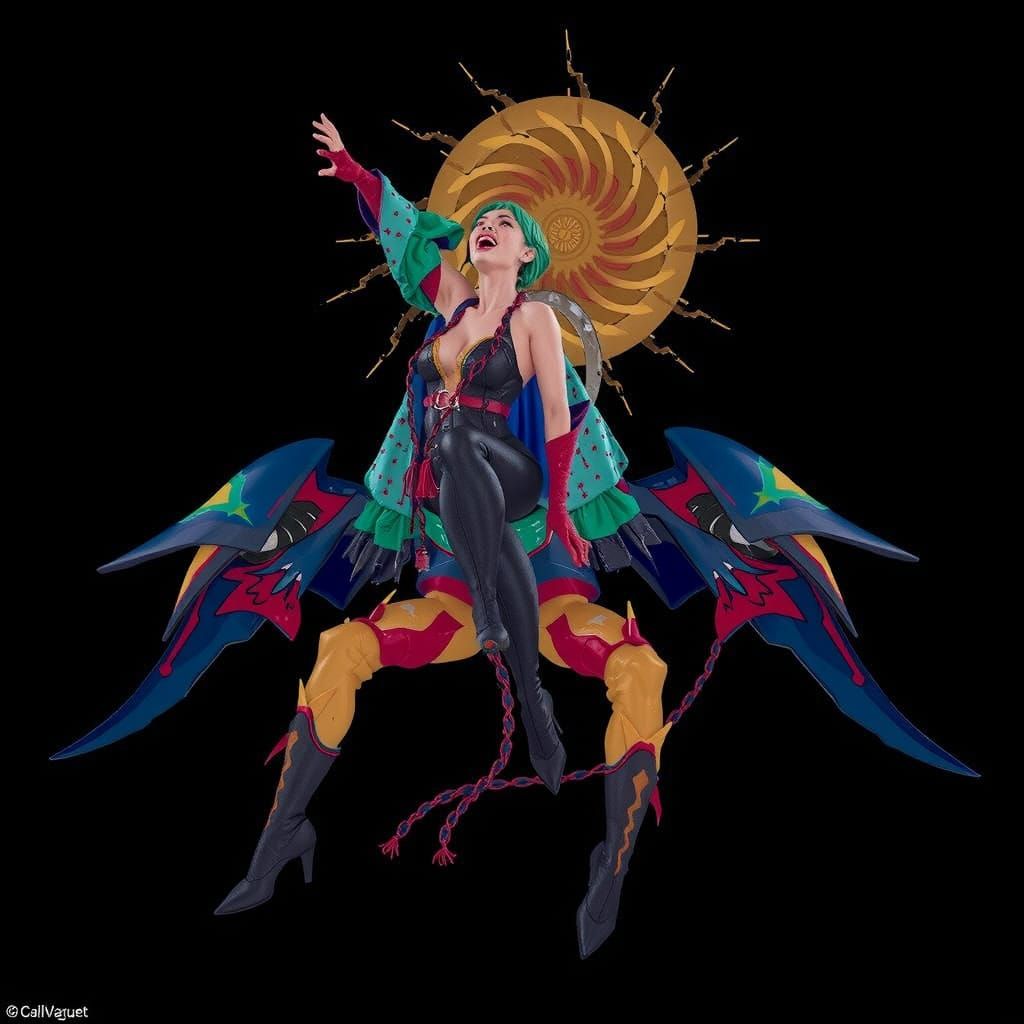 Dynamic Vortex Swirl Abstract Art