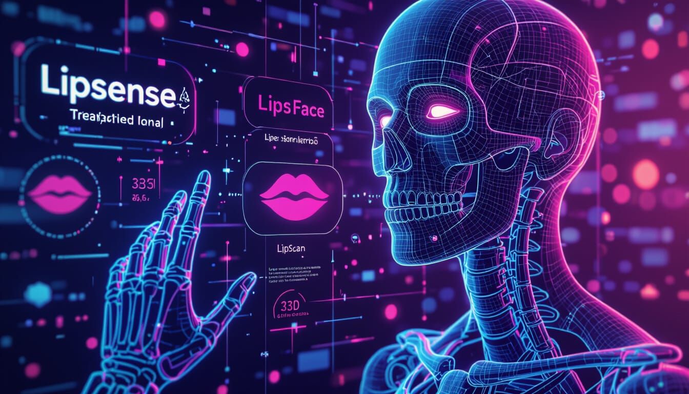 Futuristic Roadmap for LIPSense Products in Retro Style