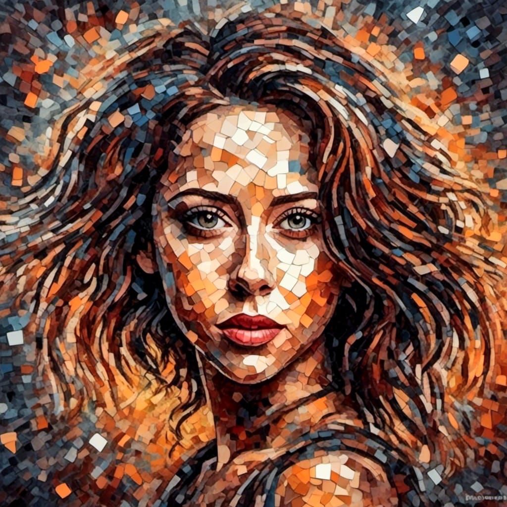 Lacey Chabert cubism