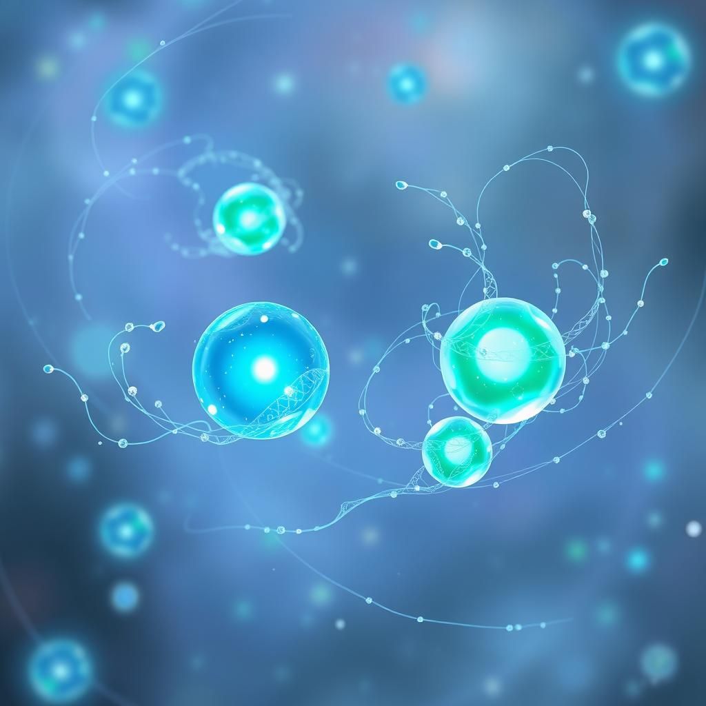 Celestial Life Forms in Ethereal Bioluminescence