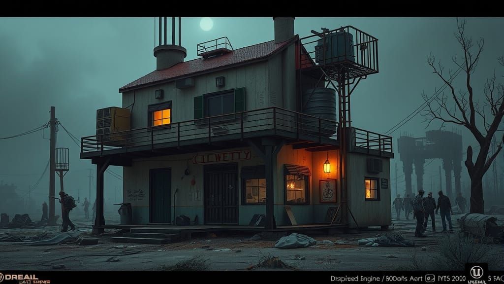 Safety Haven in a Zombie Apocalypse World