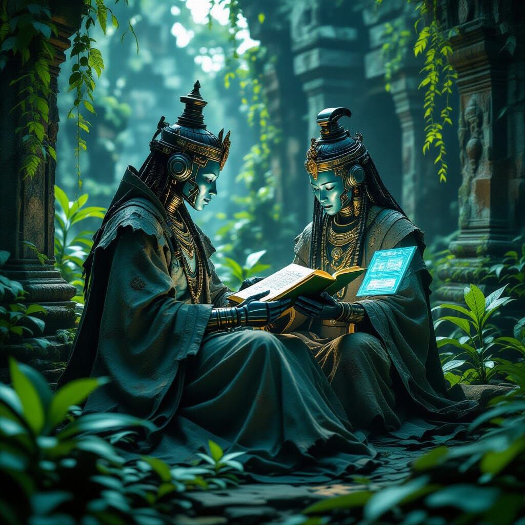 Khmer cyborg scholar