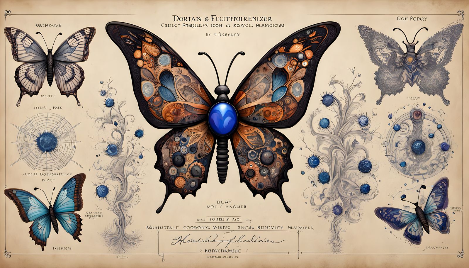Surreal Butterfly Meets Hyper-Adaptive Geometry in Stunning ...