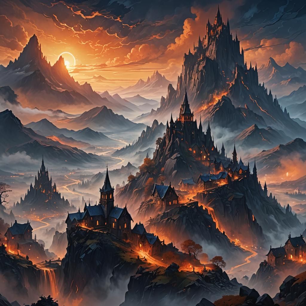 the mount of voldermont dark