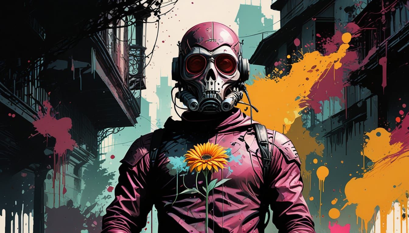 Dreamy Hipster in Vibrant Colors