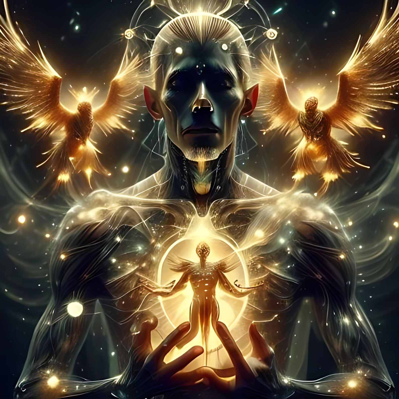 Astral Transmutation: From Monochrome Sadness to Golden Heal...