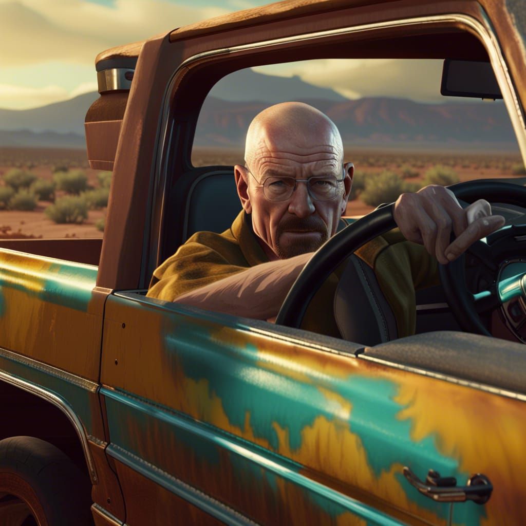 Walter White Unleashes Fantasy in Ford F250