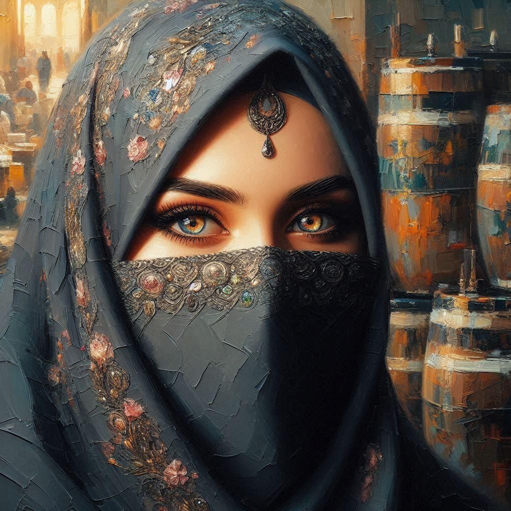 A Vibrant Oil Painting