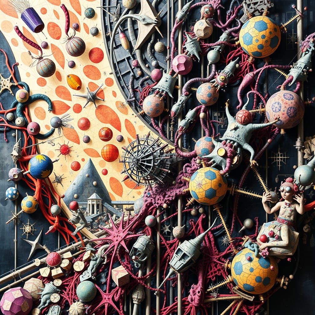 Ethereal, Low Poly Abstraction