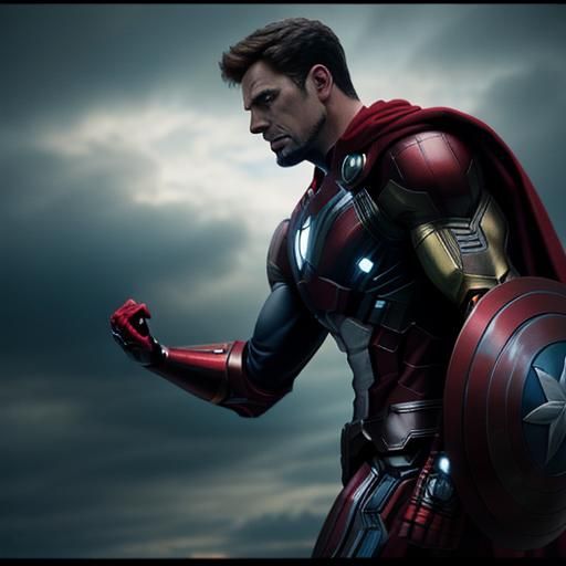 Epic Marvel Cinematic Film Still without Iconic Heroes