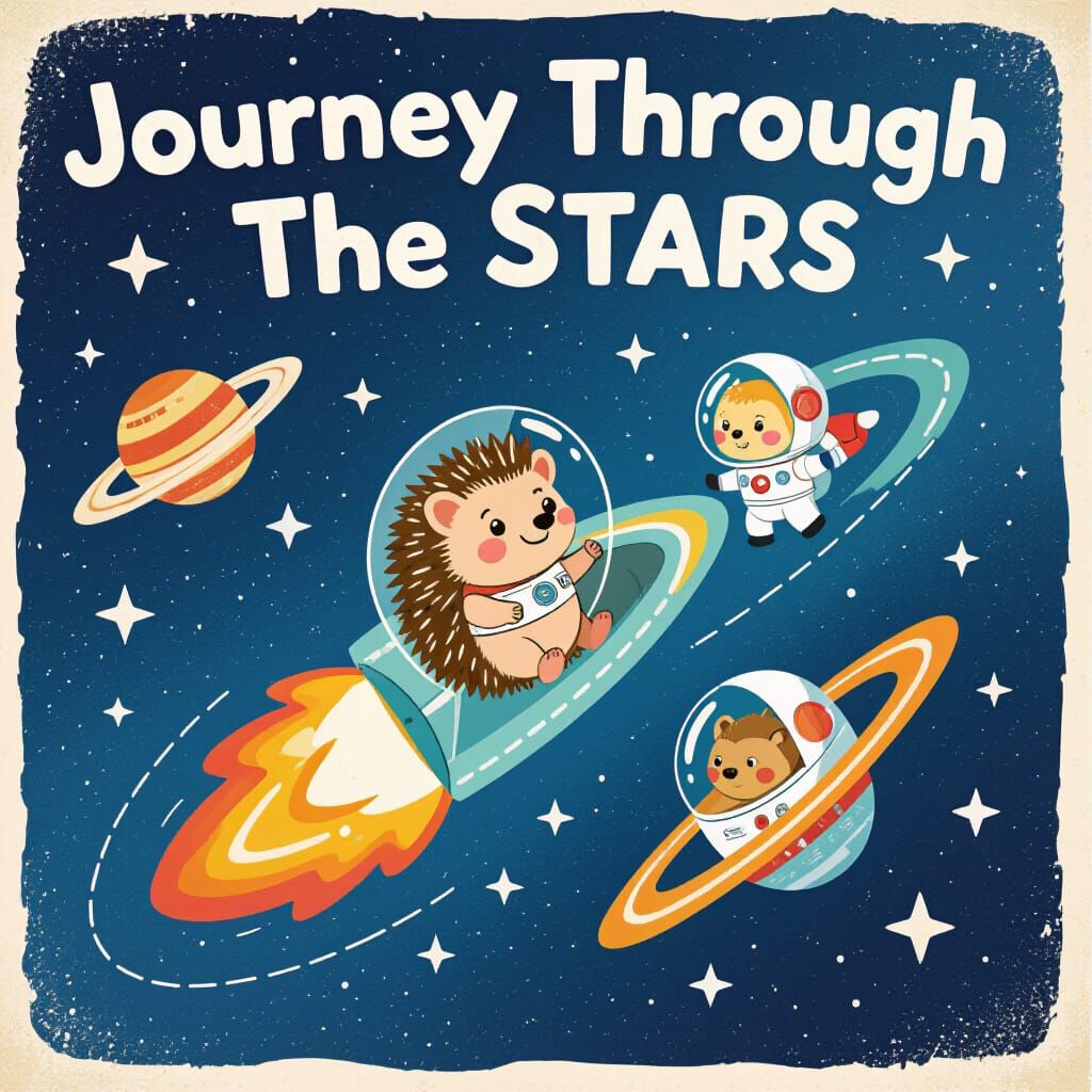 Hedgehog Space Crew Maneuvers Through the Stars