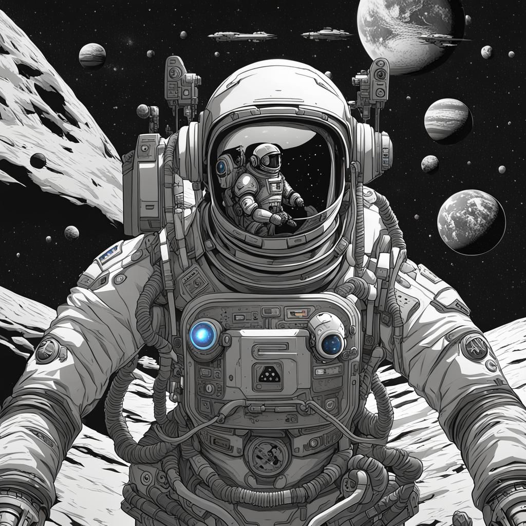 cyborg astronaut