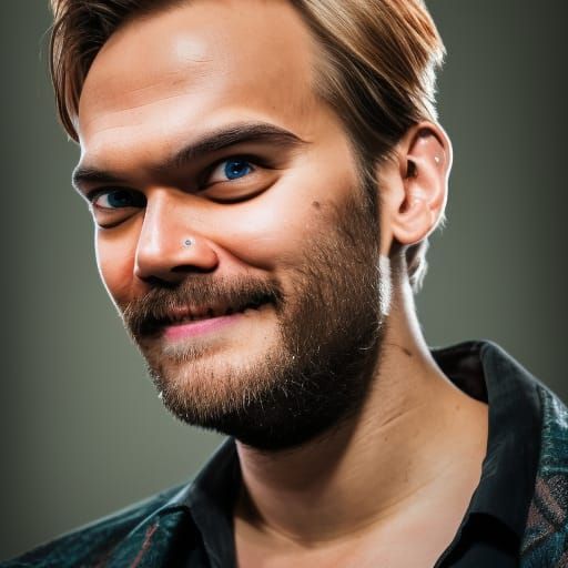 PewDiePie as Two-Face: Professional Photography