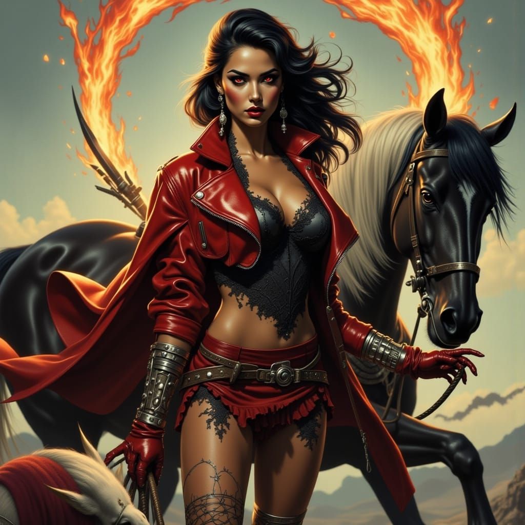 Dark Goddess Rides into Chaos