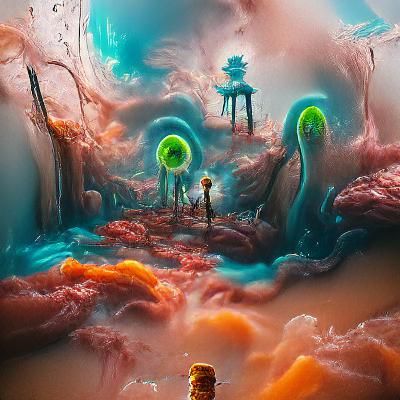 Rick and Morty: Epic Fantasy Concept Art in Unreal Engine 5