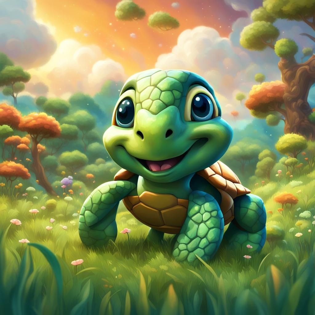 Whimsical Woodland Friends in Studio Ghibli Style