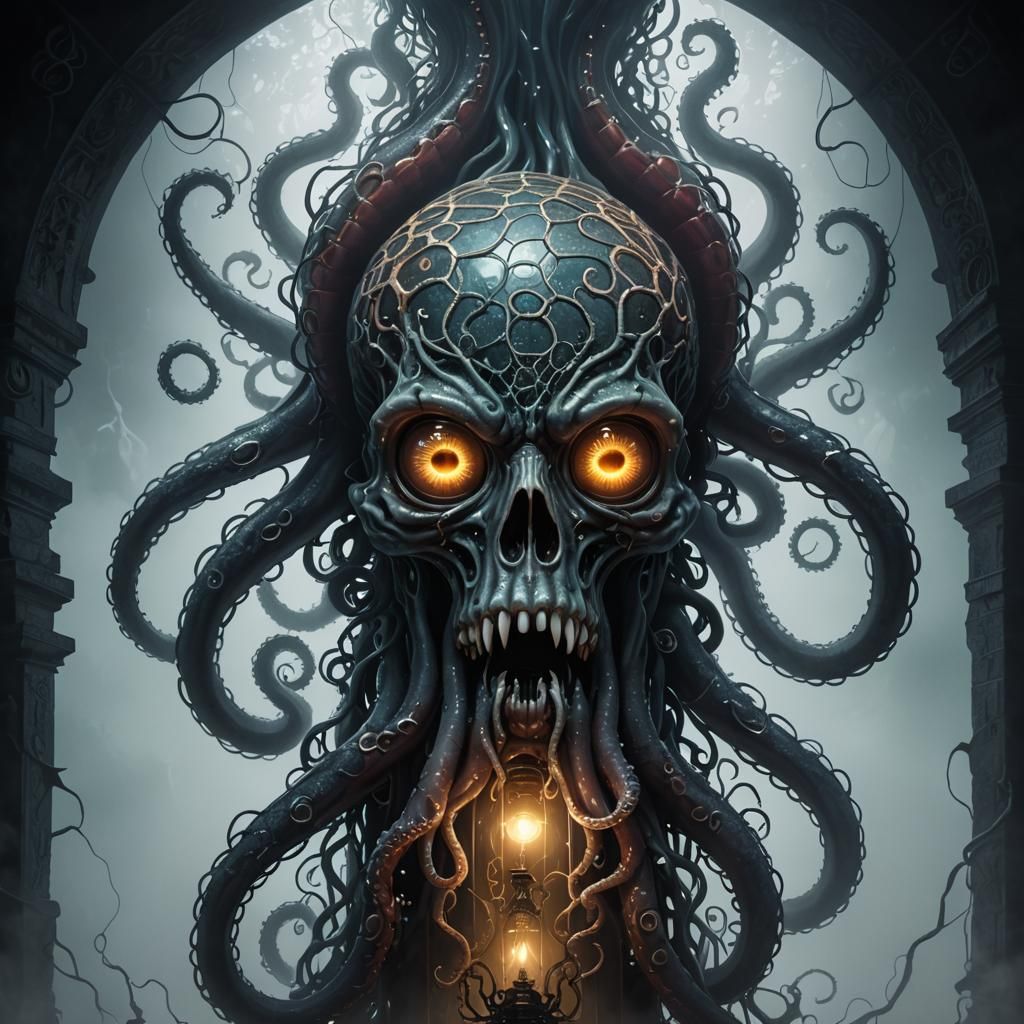 Biomechanical Horror Awakens in Triadic Twilight