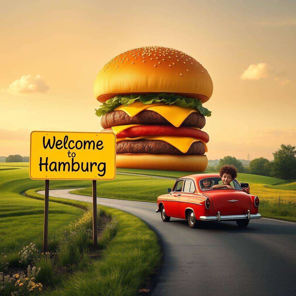 Welcome to Hamburg: A Whimsical Rural Idyll with a Gigantic...