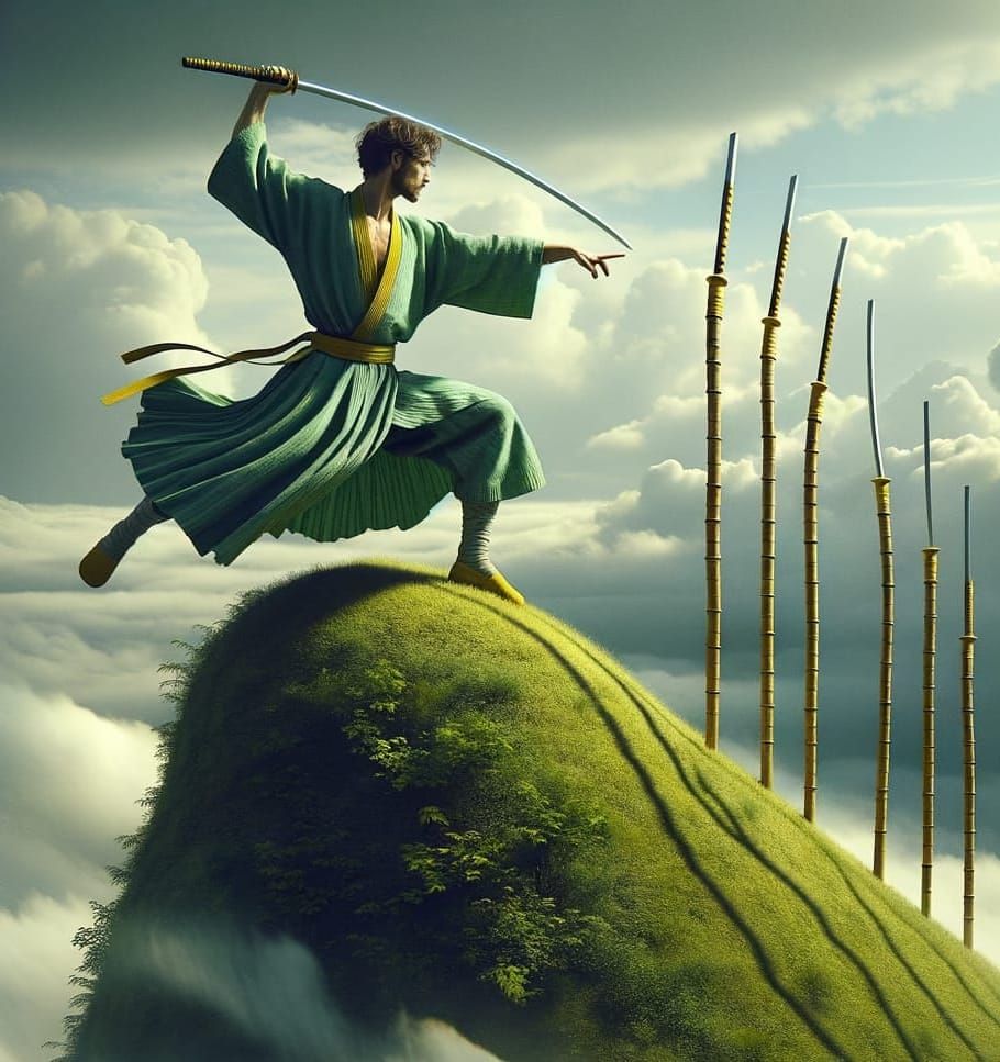 Seven of Wands, Tarot