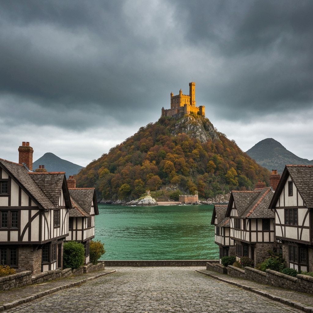 Tudor Homes to Mountain Island Castle in Green Inlet