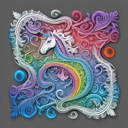 Geometric unicorn 🦄