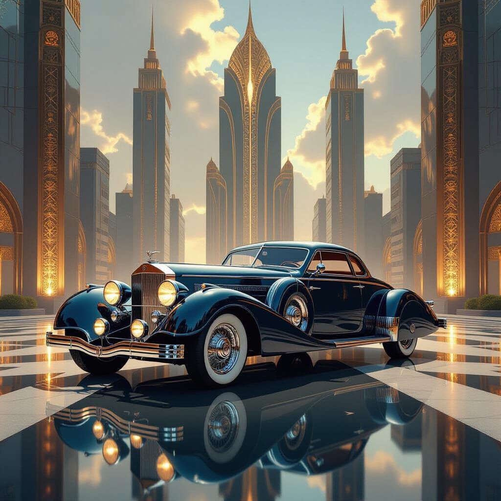 Art Deco Cathedral Fuses Architecture and Automotive Speed
