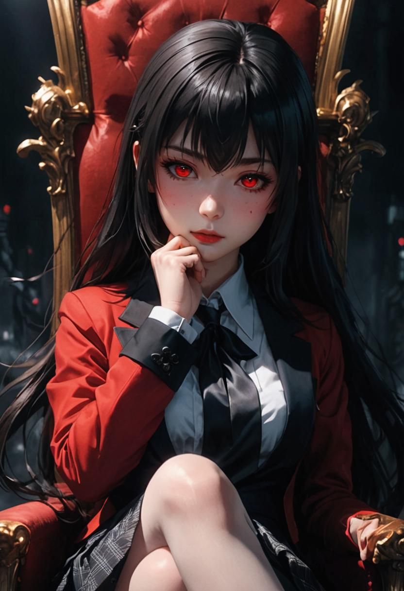 Vampire Queen in Gothic Velvet